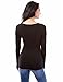 PattyBoutik Mama Crewneck Long Sleeve Nursing Maternity Top