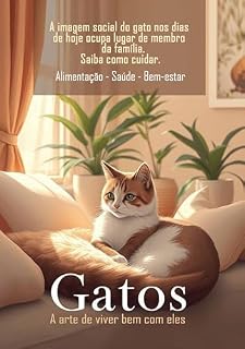 Livro GATOS Arte de viver bem com eles