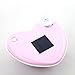 Micro USB + Solar Rechargeable Heart Star Projector Night Light by Lumitusi
