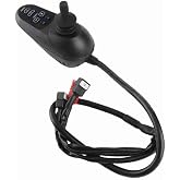 YUEHISY Electric Wheelchair Controller Joystick, 50A Universal with EABS Ramp Hold Function, High Sensitivity Motion Control for Electric Chairs
