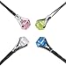 kilofly Rhinestone Party Stir Bar Spoon Value Pack, Set of 4
