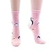 Womens Cute Japan Animation Cartoon Socks, Crazy and Funny Cotton Sock for women Made in Korea Free Size Set