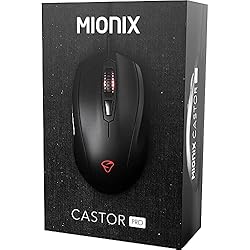 Mionix Castor PRO Wired Gaming Mouse, 19K DPI