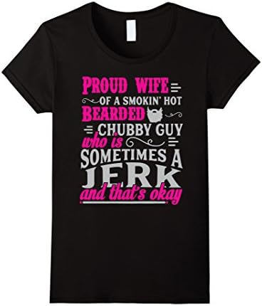 Women's Proud Wife T Shirt, Wife T Shirt, Husband Wife T Shirt Large Black