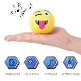 Bluetooth Portable Speakers Small Size Heavy Bass Built in Microphone Handsfree Phone Calling Support Micro SD Card 4.0 Bluetoth 8 Hours Playtime Hifi Sound(Playful)