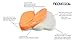Premium Memory Foam Seat Cushion Pain Relief for Coccyx, Tailbone, Hemorrhoids, Sciatica & Sacrum Wheelchair Cushion, Pad, Pillow, with Handle - Orange