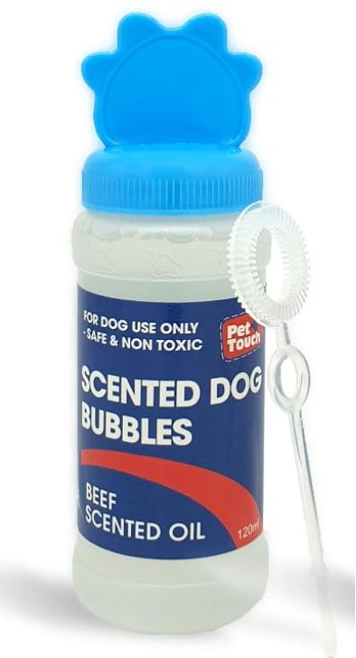 12x Blowing for Dogs REFILL with SCENTED Oil Pet Interactive Play Toy Blower (Pack of 12)