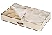 STORAGE MANIAC Durable 10-Pair Underbed Shoe Organizer with Inserted Cardboard, With Clear Cover and Secure Zipper Closure