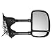 Brock Replacement Passengers Telescopic Tow Power Side View Mirror with Dual Arms Compatible with 1999-2007 F250 Super Duty Pickup Truck 3C3Z 17682 DAA