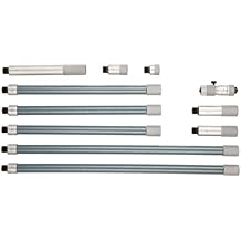 Mitutoyo 137-213 Tubular Vernier Inside Micrometer, Extension Rod Type, 2-20