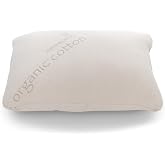 Naturepedic Organic Latex Pillow - Standard Bed Pillow with Soft Comfort - Luxury Pillow with Adjustable Fill for Comfortable Sleeping, Back Support and Neck Pain Relief