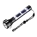 Car Flashlight - Tongth Solar Flashlights USB Torch Multi-functional LED Light with Car Emergency Tool, Attack Hammer, Cutting Knife, Compass Etc. for Camping, Travel, Hiking Safety
