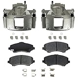 Detroit Axle - Front Disc Calipers Brake Pads
