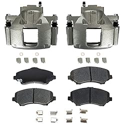 Detroit Axle - Front Disc Calipers Brake Pads