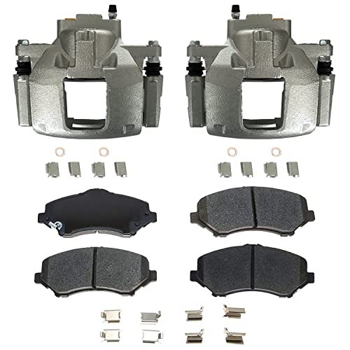 Detroit Axle - Front Disc Calipers Brake Pads