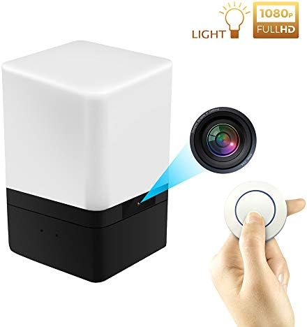 DEXILIO Spy Camera Lamp,Hidden FHD 1080P WiFi Security Camera Micro Motion Detection Surveillance Cam Indoor USB Lamp Video Recorder for Home Employees Car Office Kids Nursery Nanny(with 32GB Card)