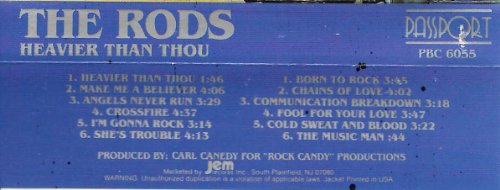 The Rods - Crossfire Lyrics - Zortam Music