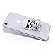 Finex Set of 3 Hello Kitty 2-in-1 Mobile Cell Smart Phone Kickstand Finger Ring and Holder Stand Grip Cute 360 Degree Rotating Ring for iPhone Samsung Android Smartphone Case - Random