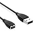Cablor Charger for Fitbit Charge HR, Replacement USB Charger Charging Cable for Fitbit Charge HR Wireless Activity Wristband--31cm,Black