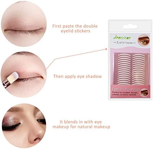 400pcs Invisible Slim Single-Sided Eyelid Tapes Stickers, Medical-use Fiber Eyelid Strips - Image 4