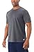 Russell Athletic Mens Performance Cotton Short Sleeve T-Shirt, Black Heather, 4XL