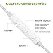 Vicartor Earphones Headphones Headsets Earbuds with Remote Control and Mic Fully Compatible with iPhone 6/6S/6 Plus/6S Plus/5/5C/5S/iPad/Ipod - White - 4 Piece