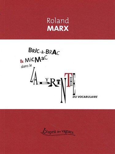 Bric-à-brac & micmac dans le labyrinthe du vocabulaire
