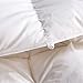 Luxurious All Seasons White Goose Down Comforter-Solid White Hypo-allergenic Duvet Insert 1000 Thread Count , 700+Fill Power 100% Cotton Shell Down Proof With Tabs ( King, White / Lightweight Warmth )