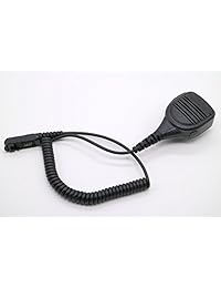 HKSUNKIN Impermeable, impermeable, hombro, altavoz remoto, 3,5 mm, conector de auriculares, micrófono y micrófono para multipin Motorola Walkie Talkie Radio XIR P6620 XIR P6600 E8600 E8608 Xpr3300 Xpr3500