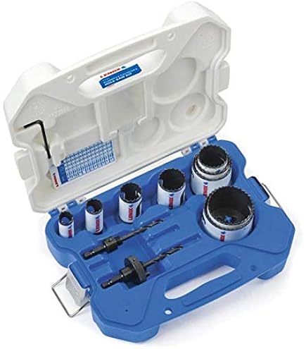 Amazon.com: LENOX Tools Bi-Metal Speed Slot Hole Saw Set, 9 Piece