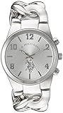U.S. Polo Assn. Women's USC40178 Analog Display Analog Quartz Silver Watch