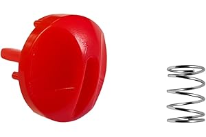1 Pcs Control Dial Knob Compatible with Honeywell Water Heater Gas Valve,w/Spring. Plastic Control Dial Knob Replacement part