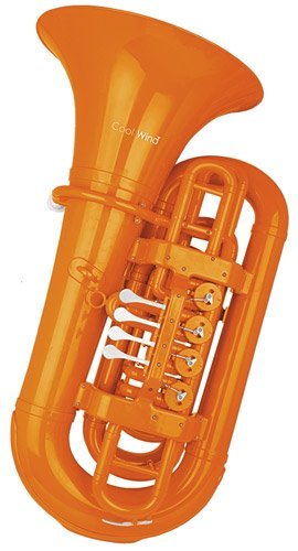 Cool Wind CTU-200 Series 4-Valve BBb Tuba Orange