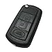 Horande 3 Buttons Uncut Blank Smart Flip Folding Remote Key Shell fob Case Fit Land Rover Range Rover Sport LR3 Discovery