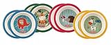 Nuby 2 Piece Bamboo Printed Bowl, Colors May Vary