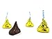 Hershey's Kisses Milk Chocolate Party Candy, Yellow Foil (Pack of 2 Pounds)