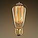 60 Watt Nostalgia Era S-21 Squirrel Cage Filament Bulb - 1910 Edison Style - 2 Pack