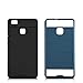 kwmobile Hybrid case Design Brushed for Huawei P9 Lite in dark blue black