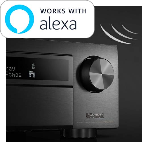 Denon AVRX6500H Receiver 8 HDMI In /3 Out, High Power 11.2 Channel