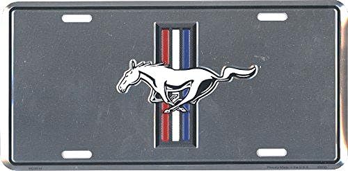 1 , MUSTANG , Metal Plate, And , 1 , Black Polyethylene Frame,+8A2.0+33A5.5+0140+