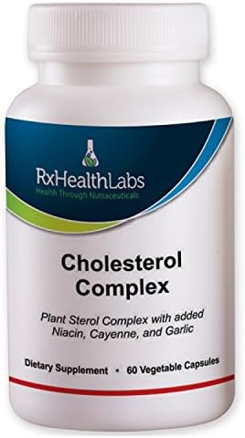 Cholesterol Complex Pills Helps Lower High Cholesterol Naturally Helps Lower Bad LDL and Triglyceride - Natural High Cholesterol Reducing Supplement