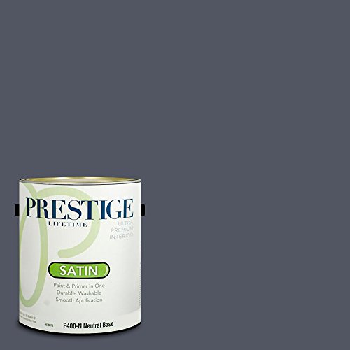 PRESTIGE Paints Interior Paint and Primer In One, 1-Gallon, Satin, Comparable M…