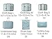 OEE 6 pcs Luggage Packing Organizers Packing Cubes Set for Travel