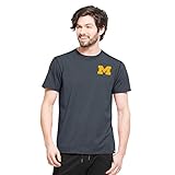 NCAA Michigan Wolverines Men's '47 Full Speed Tee, Large, Shift Navy