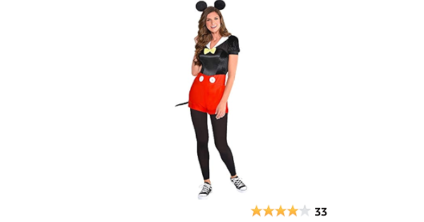 Disfraz de Ratoncito Mickey para Mujer | Comprar Online