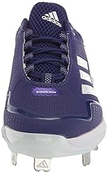 adidas Men's Icon 7 Baseball Shoe, White/Team