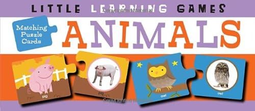 Matching Puzzle Cards: Animals (Little Learning Games: Matching Puzzle Cards)
