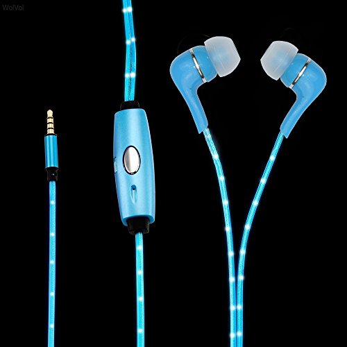 Buy YAMAY LED light up InEar Earbud Earphones with Microphone Volume