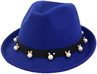 blue felt top hat