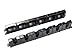 Dr.Fish Fishing Rod Racks 16.5 Inches 6 Rod Capacity Fishing Pole Holder Spinning Rod Baitcasting Rod Vertical Horizontal Wall Mount Ceiling Mount Garage